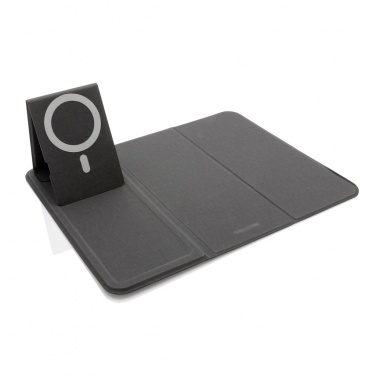 Logo trade advertising product photo of: Artic Magnetic 10W wireless charging phonestand