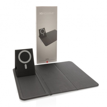 Logotrade corporate gift image of: Artic Magnetic 10W wireless charging phonestand