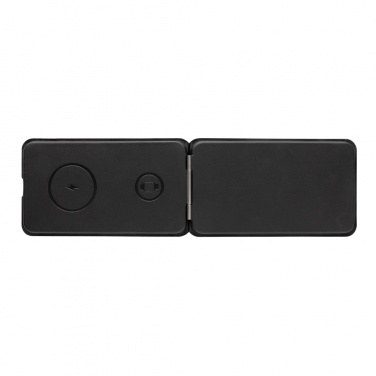 Logo trade advertising product photo of: Swiss Peak RCS rPU 15W  3-in-1 magnetic wireless charger