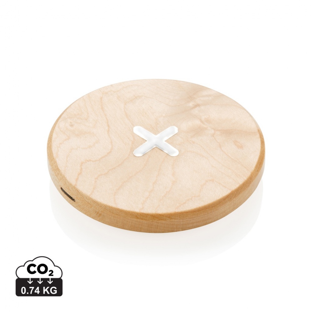 Logotrade promotional products photo of: 5W wood wireless charger