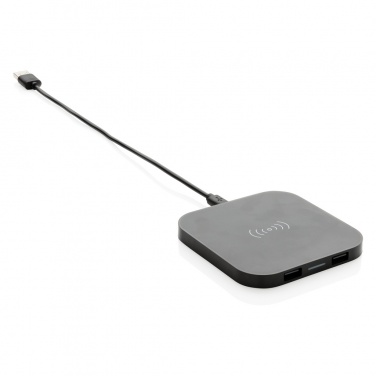 Logo trade corporate gifts picture of: Wireless 5W charging pad