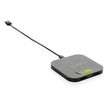 Logo trade promotional giveaways picture of: Wireless 5W charging pad