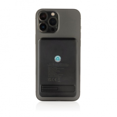 Logotrade promotional item picture of: Powerbase RCS recycled plastic 3 in 1 charger with powerbank