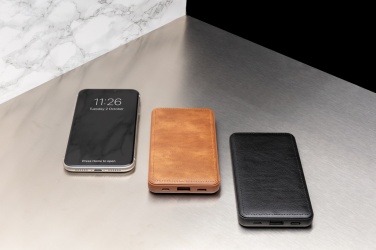 Logotrade promotional products photo of: Tusca 10.000 mAh PU powerbank