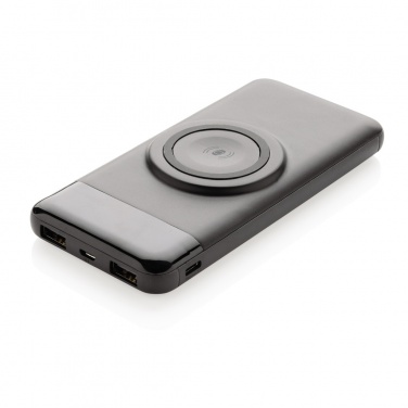 Logotrade promotional gift image of: 10.000 mah wireless powerbank with watch charger