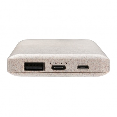 Logotrade promotional items photo of: 10.000 mah wheat straw powerbank