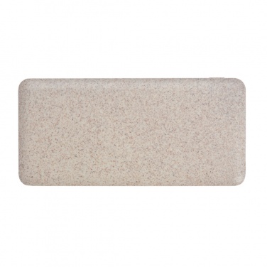 Logotrade promotional merchandise picture of: 10.000 mah wheat straw powerbank