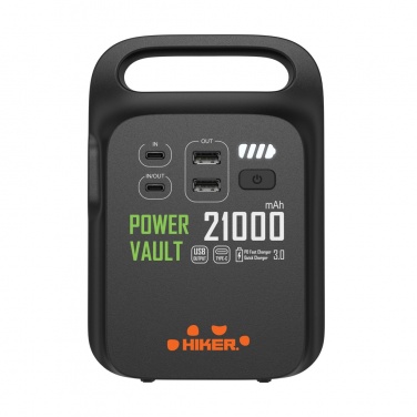 Logotrade promotional item image of: Power Vault RCS rplastic 21000 mAh portable power station
