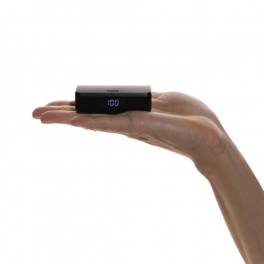 Logo trade business gifts image of: FlashCharge RCS rplastic 5000 mah fast charge powerbank