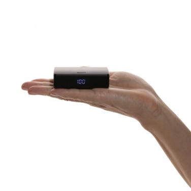 Logo trade promotional items image of: FlashCharge RCS rplastic 10000 mah fast charge powerbank