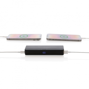 Logo trade promotional gift photo of: FlashCharge RCS rplastic 20000 mah fast charge powerbank