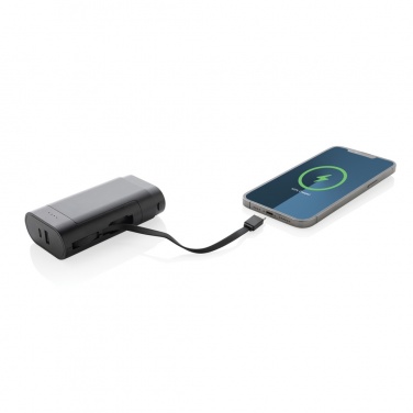 Logotrade promotional gift picture of: CycleCell 10,000 mah removable battery powerbank