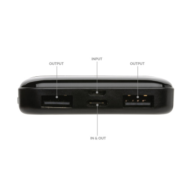 Logotrade business gift image of: RCS recycled plastic 5.000 mAh powerbank
