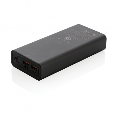 Logotrade promotional merchandise photo of: Terra RCS recycled 20W aluminium powerbank 20.000 mAh