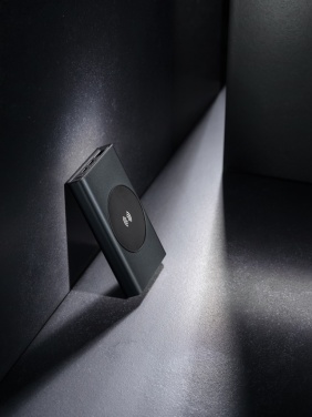 Logotrade promotional product image of: Terra RCS recycled aluminium 5000 mAh powerbank 5W wireless