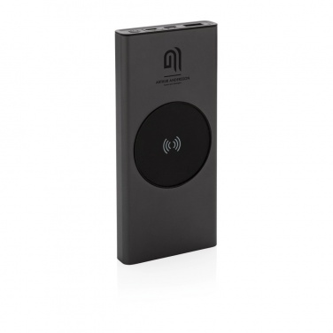 Logo trade promotional gift photo of: Terra RCS recycled 18W aluminium 10000 powerbank 10W