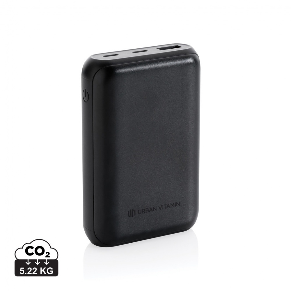 Logo trade promotional giveaway photo of: Urban Vitamin Alameda 10.000 mAh 18W PD powerbank