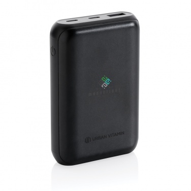 Logo trade promotional merchandise picture of: Urban Vitamin Alameda 10.000 mAh 18W PD powerbank