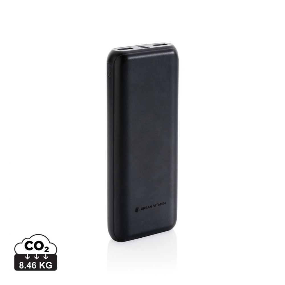 Logotrade promotional items photo of: Urban Vitamin Pasadena 20.000 mAh 18W PD powerbank