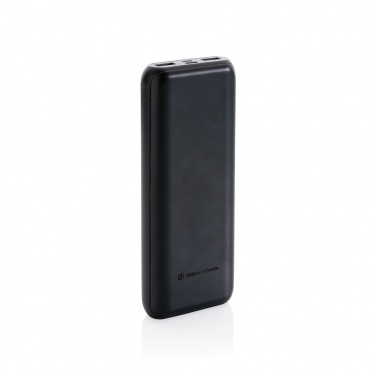Logo trade corporate gifts image of: Urban Vitamin Pasadena 20.000 mAh 18W PD powerbank