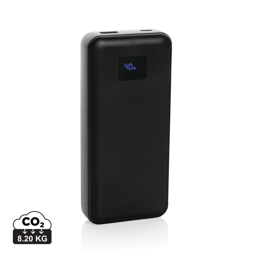 Logotrade advertising product image of: Gridley RCS rplastic 20000 65W laptop powerbank