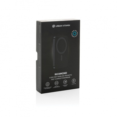Logo trade promotional gift photo of: Urban Vitamin Richmond RCS plastic/alu 5000mah powerbank