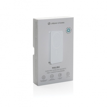 Logo trade promotional giveaways picture of: Urban Vitamin Malibu RCS plastic/alu 5000 mah powerbank