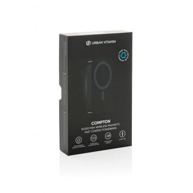 Logotrade corporate gift picture of: Urban Vitamin Compton  RCS plastic/alu 10.000 mah powerbank