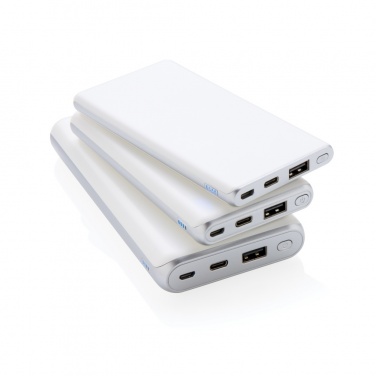 Logo trade promotional items picture of: Ultra fast 10.000 mAh powerbank with PD