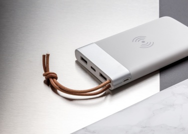 Logotrade promotional items photo of: Aria 8.000 mAh 5W wireless charging powerbank