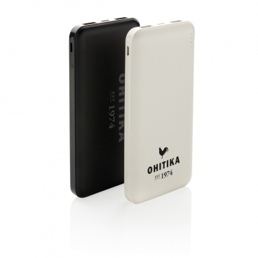 Logo trade promotional giveaways image of: High Density 10.000 mAh Pocket Powerbank
