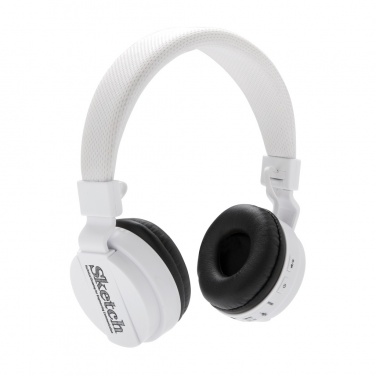 Logo trade promotional gifts image of: Foldable wireless headphone