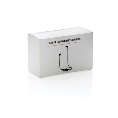 Logotrade promotional merchandise picture of: Light up logo wireless earbuds