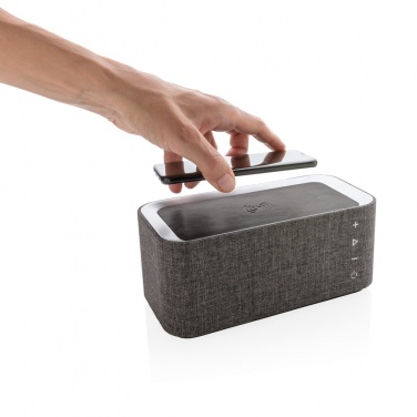 Logotrade advertising product image of: Vogue wireless charging speaker