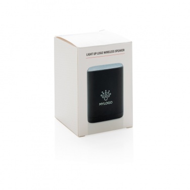 Logo trade promotional items picture of: Light up logo wireless speaker