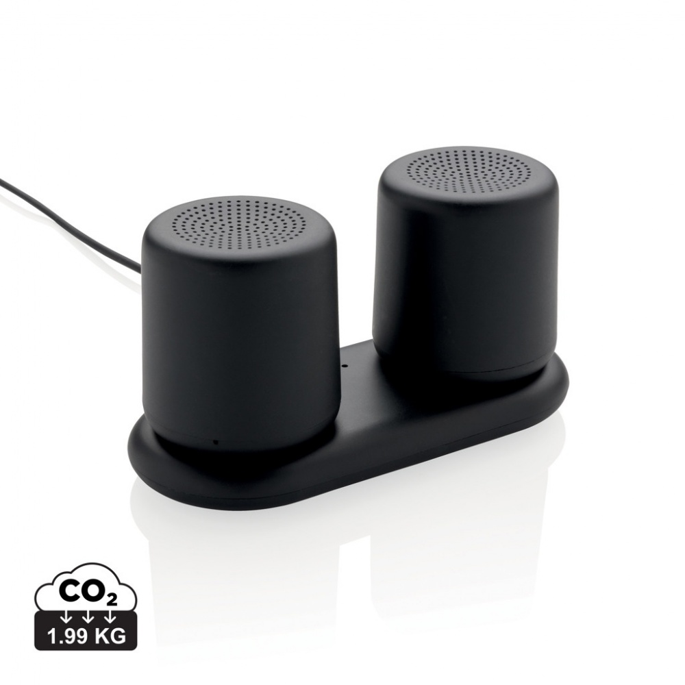 Logotrade promotional gifts photo of: Double induction charging speaker