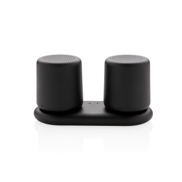 Logo trade promotional product photo of: Double induction charging speaker