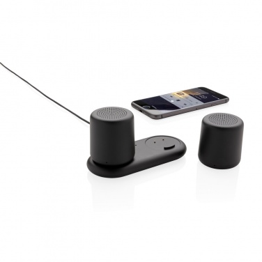 Logotrade advertising product image of: Double induction charging speaker