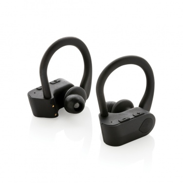 Logotrade advertising products photo of: TWS sport earbuds in charging case