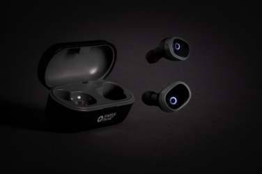 Logo trade corporate gifts picture of: Swiss peak TWS earbuds