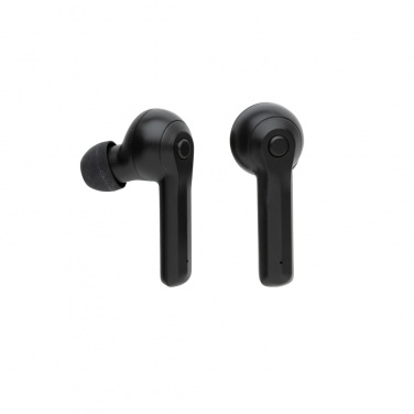 Logotrade promotional giveaway image of: TWS earbuds in wireless charging case