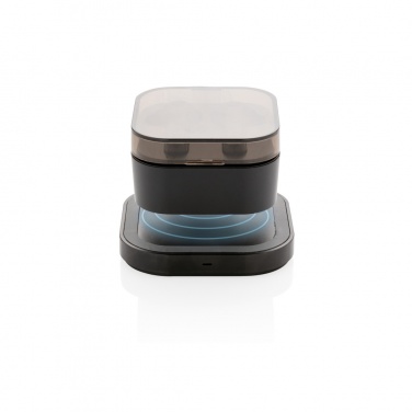 Logotrade corporate gifts photo of: TWS earbuds in wireless charging case