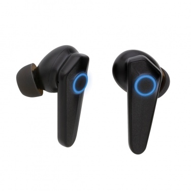 Logo trade business gifts image of: RGB gaming earbuds with ENC