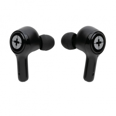 Logo trade promotional gifts image of: Swiss Peak ANC TWS earbuds