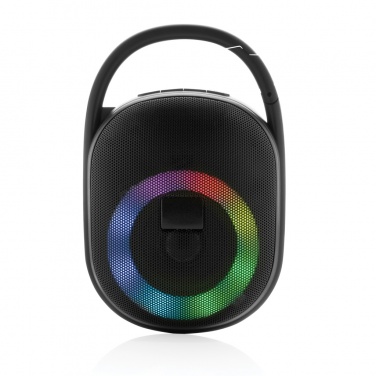 Logo trade promotional giveaway photo of: RCS recycled plastic Lightboom 5W Clip speaker