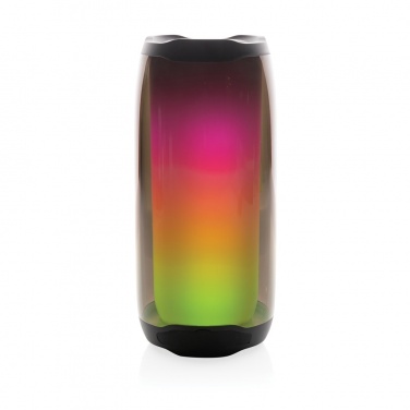 Logotrade promotional product image of: RCS recycled plastic Lightboom 10W speaker