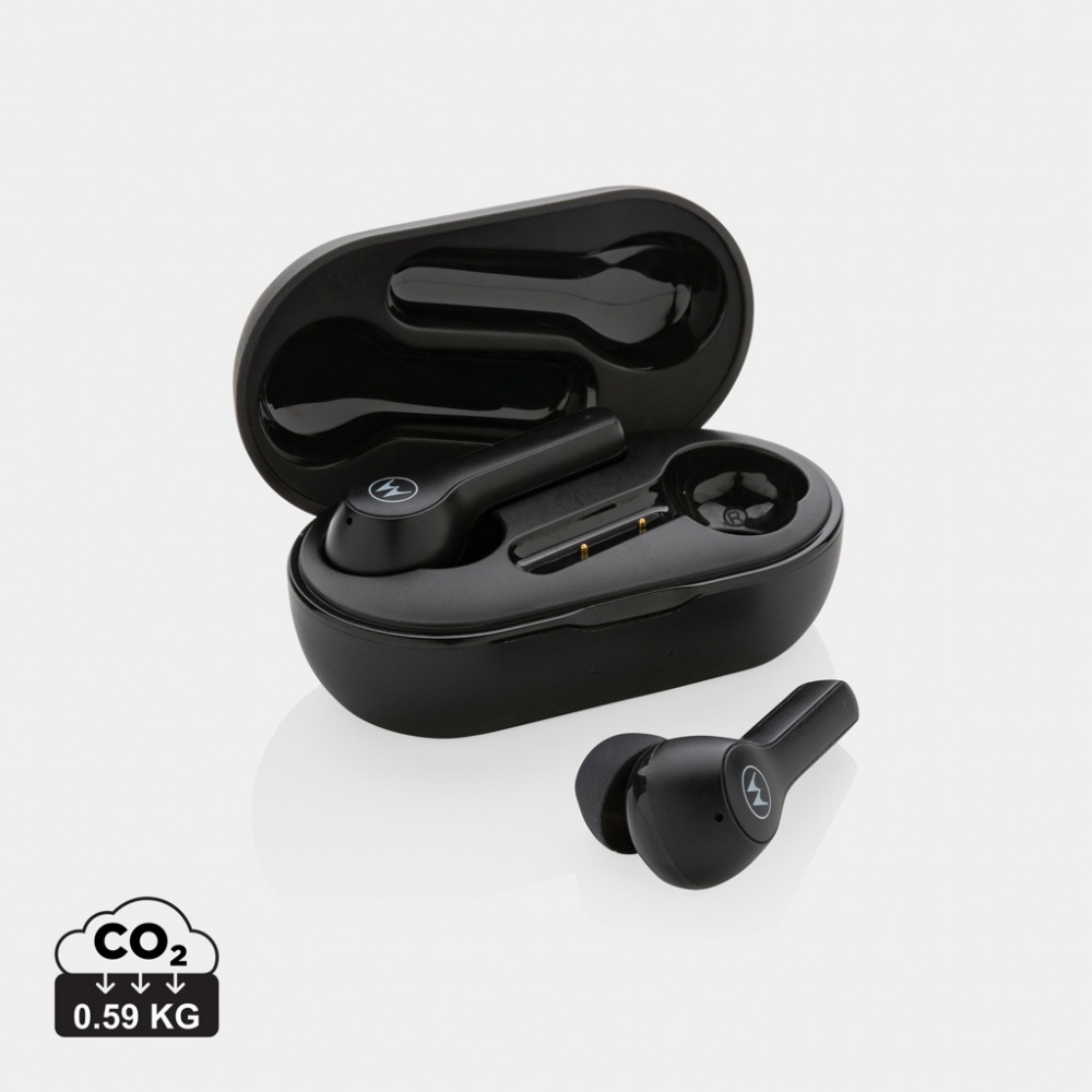 Logotrade promotional items photo of: Motorola IPX5 TWS MOTO buds 85