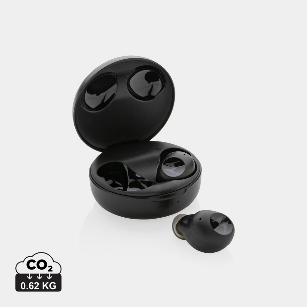 Logotrade promotional product picture of: Motorola IPX5 TWS MOTO buds 150