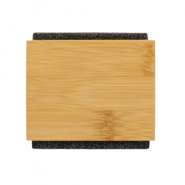Logo trade promotional item photo of: Wynn 5W bamboo wireless speaker