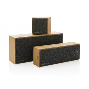 Logotrade promotional merchandise picture of: Wynn 5W bamboo wireless speaker
